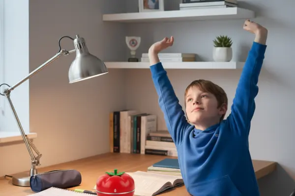Short study sessions for children learning faster
